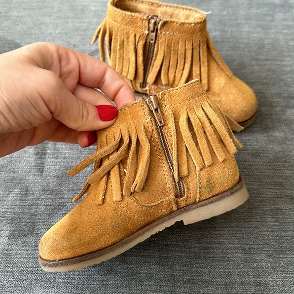 GUC ZARA Fringe Boots - Picture 3 of 6
